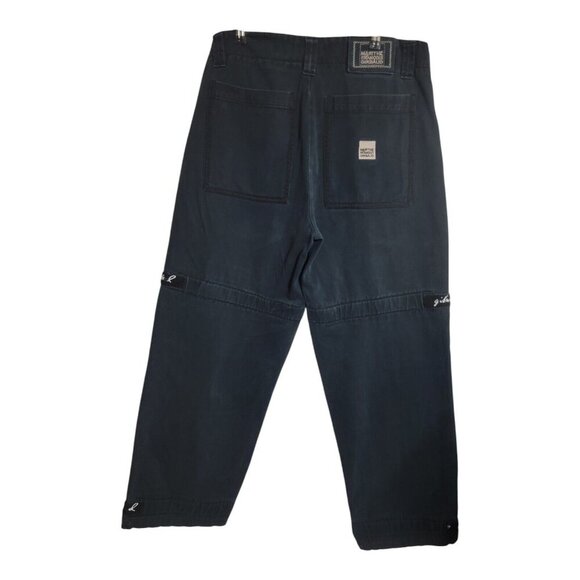 Vtg Marithe Francois Girbaud Jean Men 32 Black Y2K Grunge Punk Baggy Hot Boy - Picture 2 of 10